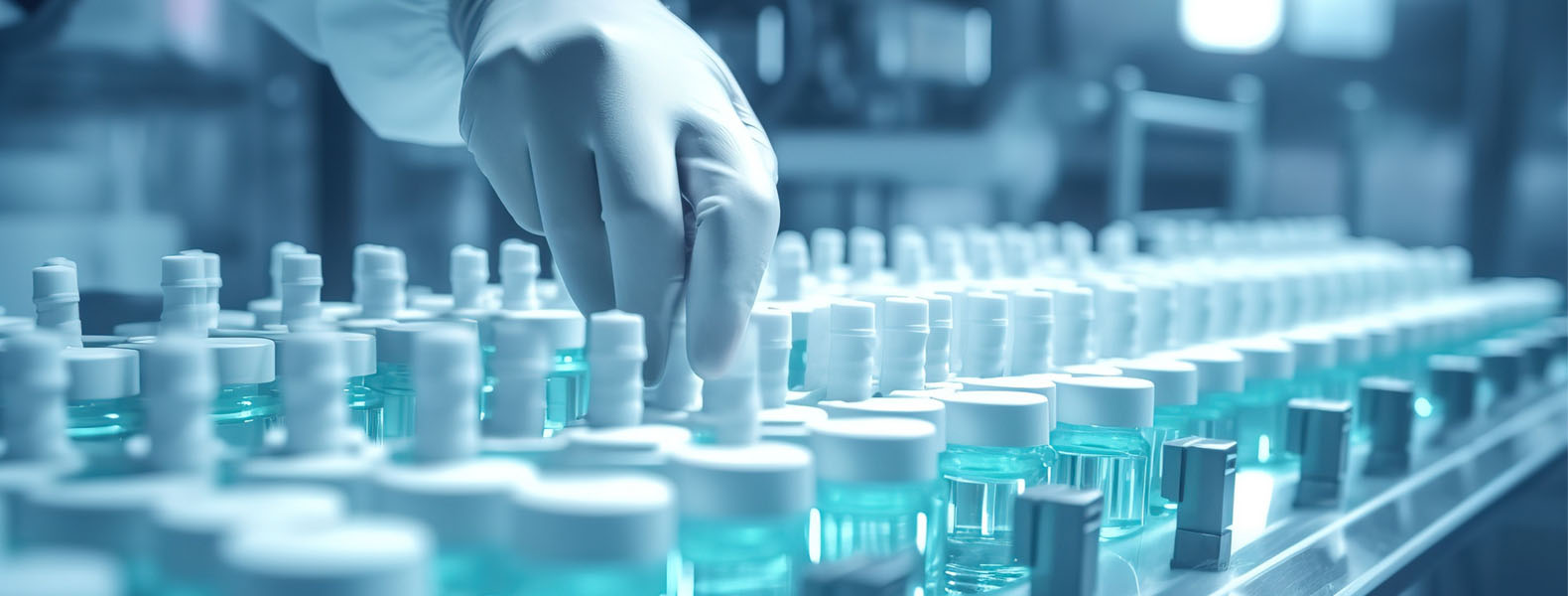 GMP 认证的现代化厂房